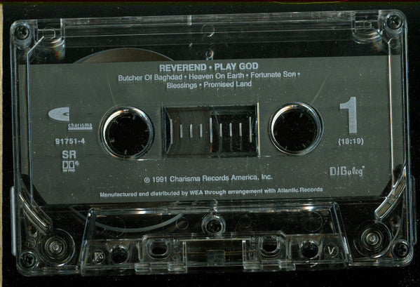 Reverend (2) : Play God (Cass, Album)