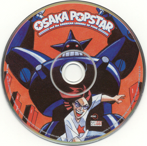 Osaka Popstar : Osaka Popstar And The American Legends Of Punk (CD, Album + DVD-V)