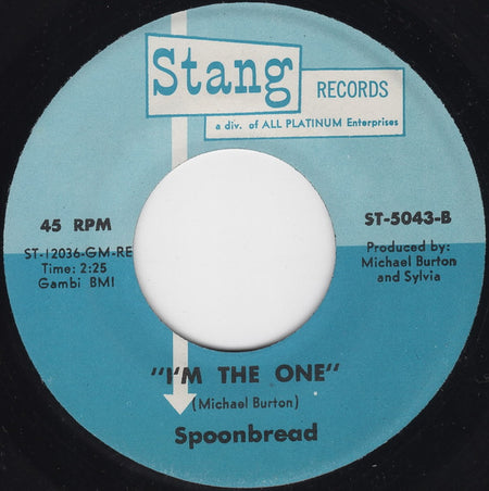 Spoonbread : How Can You Mend A Broken Heart / I'm The One (7")