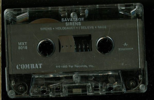 Savatage : Sirens (Cass, Album, RE, Cle)