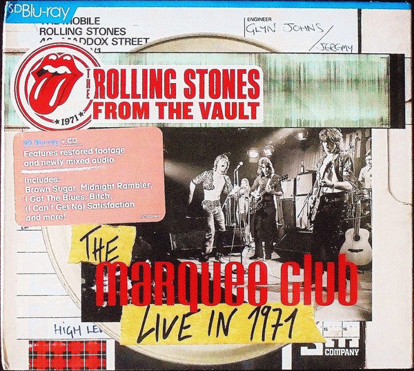 The Rolling Stones : The Marquee Club (Live In 1971) (Blu-ray, Multichannel + CD, Album)