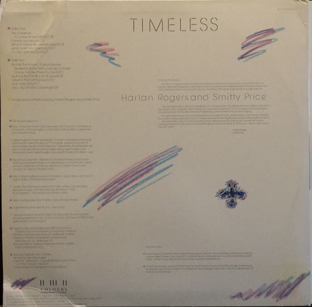 Harlan Rogers And Smitty Price : Timeless (Hymns In Colour) (LP, Album)
