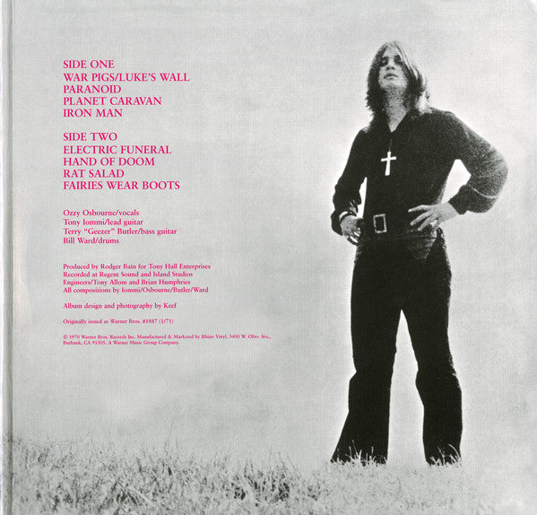 Black Sabbath : Paranoid (LP, Album, Club, RE, RP, S/Edition, Pur)