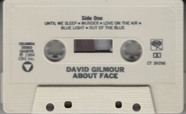 David Gilmour : About Face (Cass, Album)