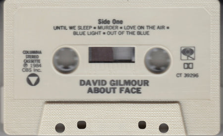David Gilmour : About Face (Cass, Album)