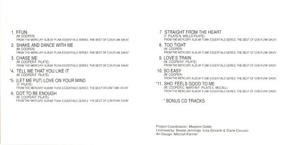 Con Funk Shun : Greatest Hits (CD, Comp, RE)