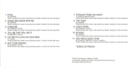 Con Funk Shun : Greatest Hits (CD, Comp, RE)