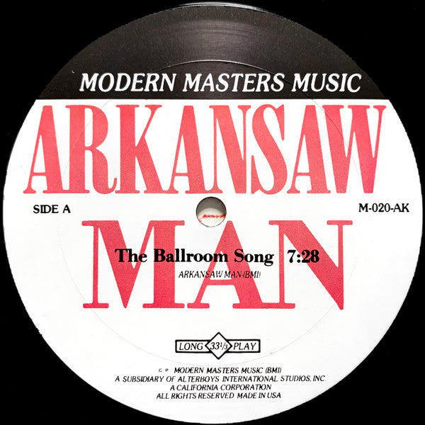 Arkansaw Man : Arkansaw Man (12", EP)