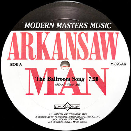 Arkansaw Man : Arkansaw Man (12", EP)