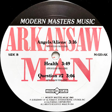 Arkansaw Man : Arkansaw Man (12", EP)