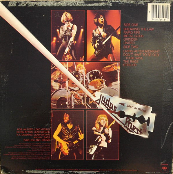 Judas Priest : British Steel (LP, Album)