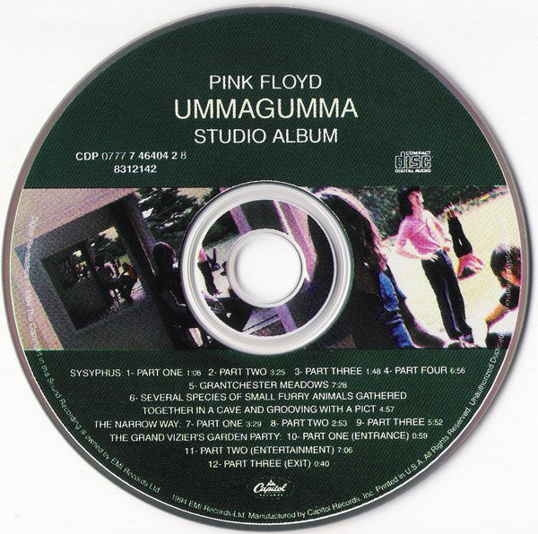 Pink Floyd : Ummagumma (2xCD, Album, RE, RM)
