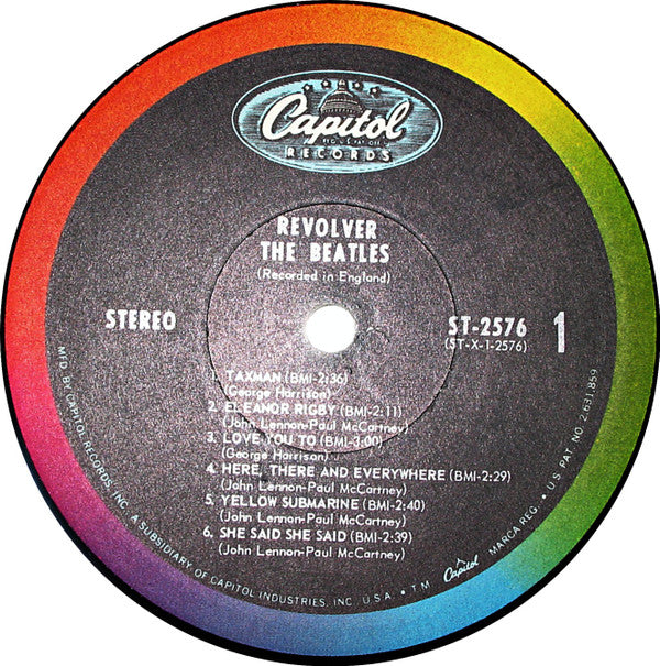 The Beatles : Revolver (LP, Album, RE, Sub)