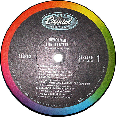 The Beatles : Revolver (LP, Album, RE, Sub)