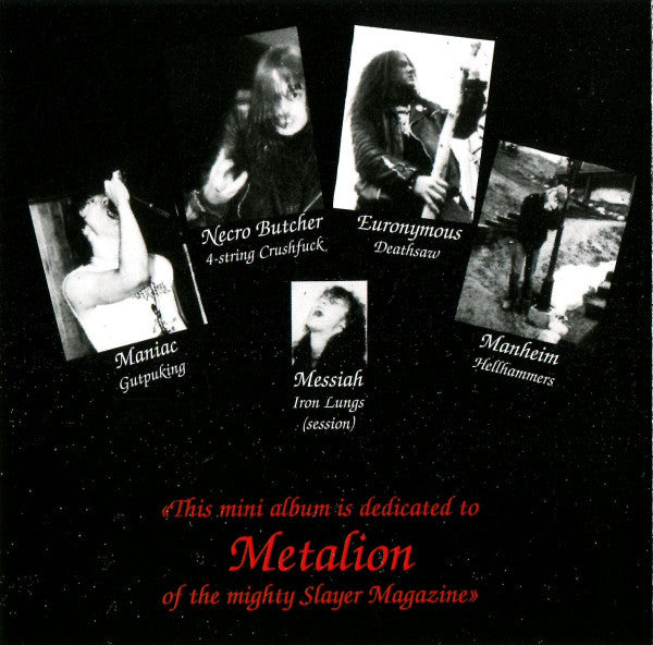 Mayhem : Deathcrush (CD, MiniAlbum, RE, RP)