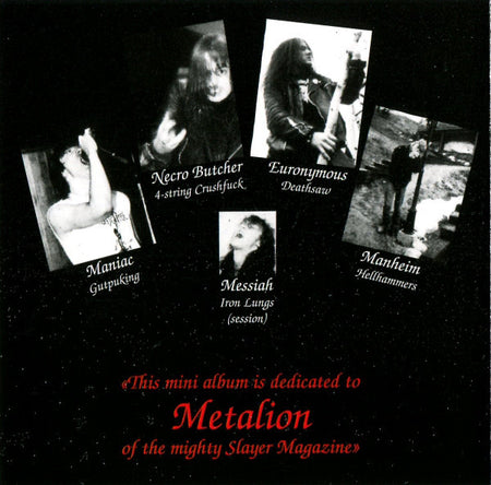 Mayhem : Deathcrush (CD, MiniAlbum, RE, RP)