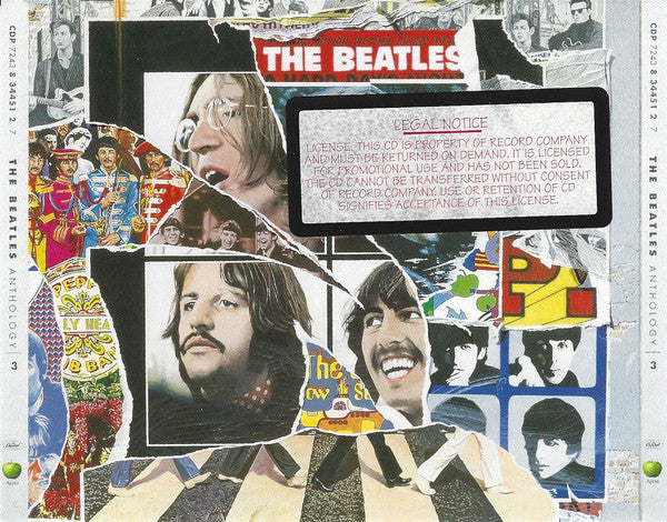 The Beatles : Anthology 3 (2xCD, Album, Mono, Promo)