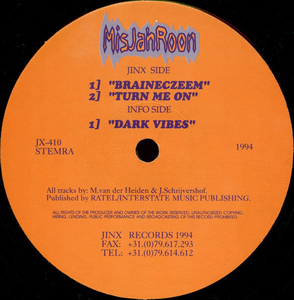 MisJahRoon : The Essence Of Life E.P. (12", EP)