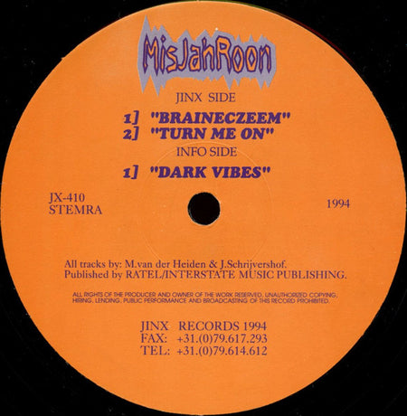 MisJahRoon : The Essence Of Life E.P. (12", EP)