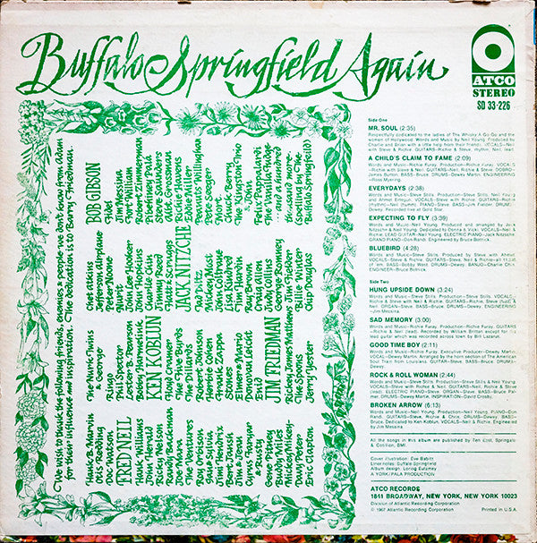 Buffalo Springfield : Buffalo Springfield Again (LP, Album, RP, RI)