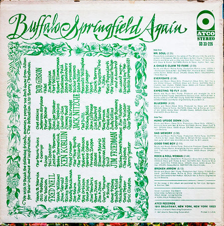 Buffalo Springfield : Buffalo Springfield Again (LP, Album, RP, RI)