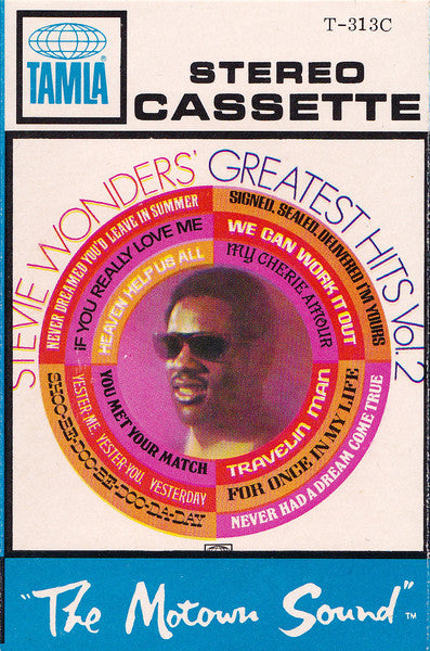 Stevie Wonder : Stevie Wonder's Greatest Hits Vol. 2 (Cass, Comp)