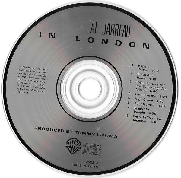 Al Jarreau : In London (CD, Album)