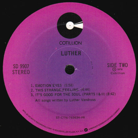 Luther : Luther (LP, Album, PR)
