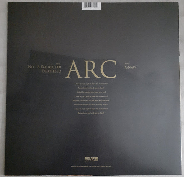 Agoraphobic Nosebleed : Arc (12", EP, Ltd, Gol)