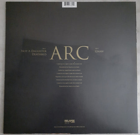 Agoraphobic Nosebleed : Arc (12", EP, Ltd, Gol)