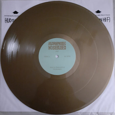 Agoraphobic Nosebleed : Arc (12", EP, Ltd, Gol)