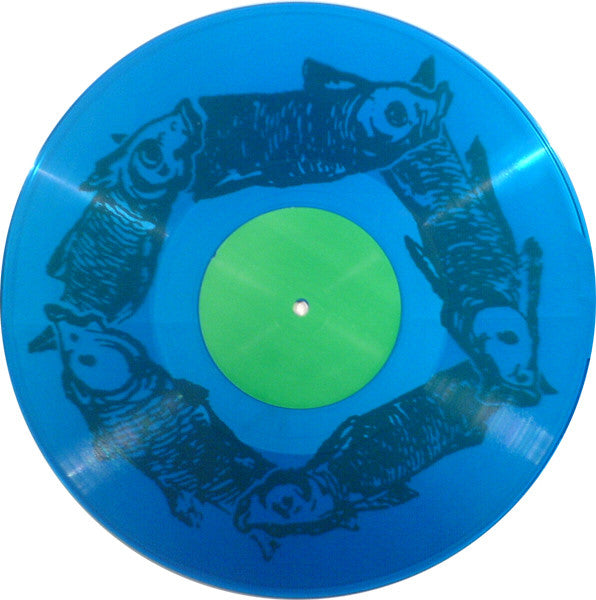 Hive Mind & Aaron Dilloway : Forgotten Thrist (12", S/Sided, Ltd, RE, Blu)
