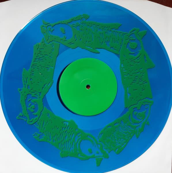 Hive Mind & Aaron Dilloway : Forgotten Thrist (12", S/Sided, Ltd, RE, Blu)