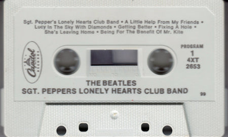 The Beatles : Sgt. Pepper's Lonely Hearts Club Band (Cass, Album, RE)