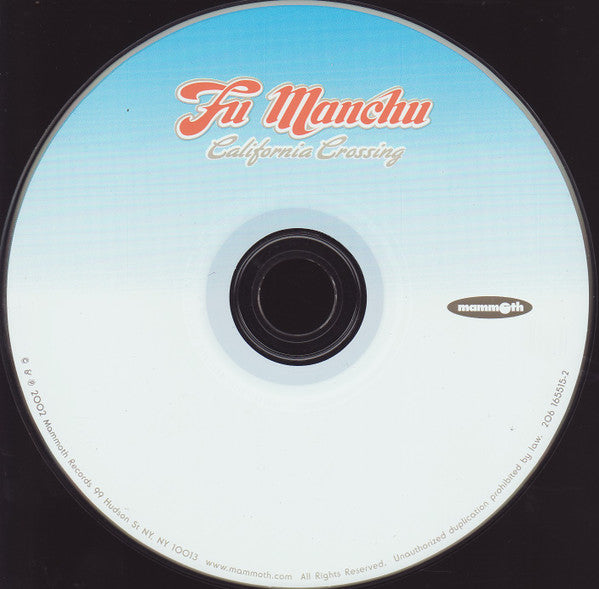 Fu Manchu : California Crossing (CD, Album, UML)