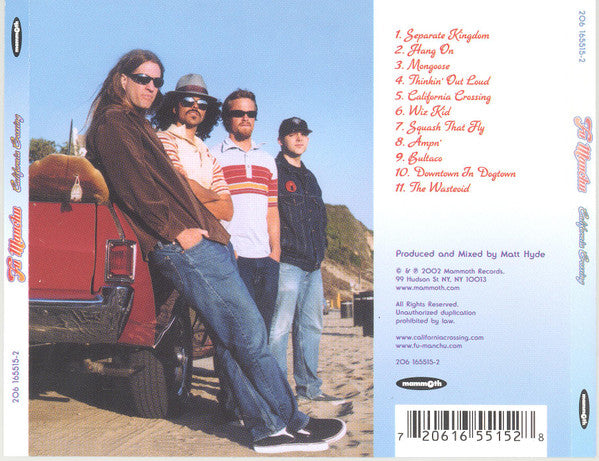 Fu Manchu : California Crossing (CD, Album, UML)