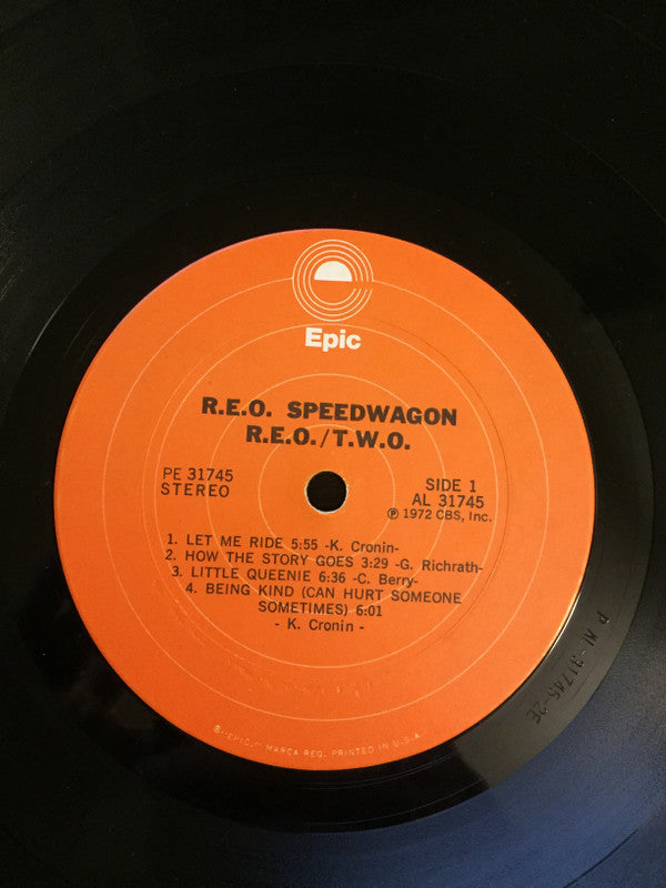REO Speedwagon : R.E.O./T.W.O. (LP, Album, RE, Ter)
