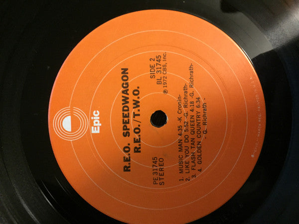 REO Speedwagon : R.E.O./T.W.O. (LP, Album, RE, Ter)