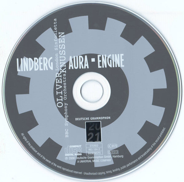 Magnus Lindberg - BBC Symphony Orchestra / London Sinfonietta, Oliver Knussen : Aura · Engine (CD)