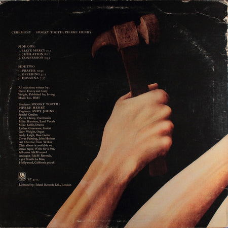 Spooky Tooth / Pierre Henry : Ceremony: An Electronic Mass (LP, Album, Ter)