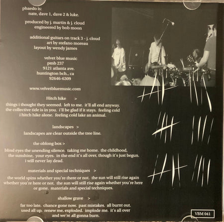 Phaedo : Landscapes (CD, EP)