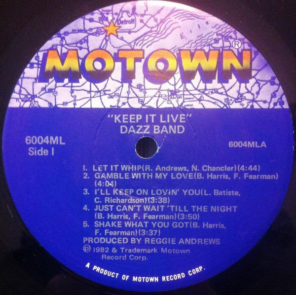 Dazz Band : Keep It Live (LP, Album)