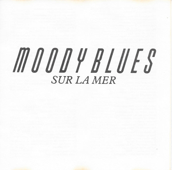 The Moody Blues : Sur La Mer (CD, Album)