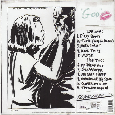 Sonic Youth : Goo (LP, Album, RE, RM)