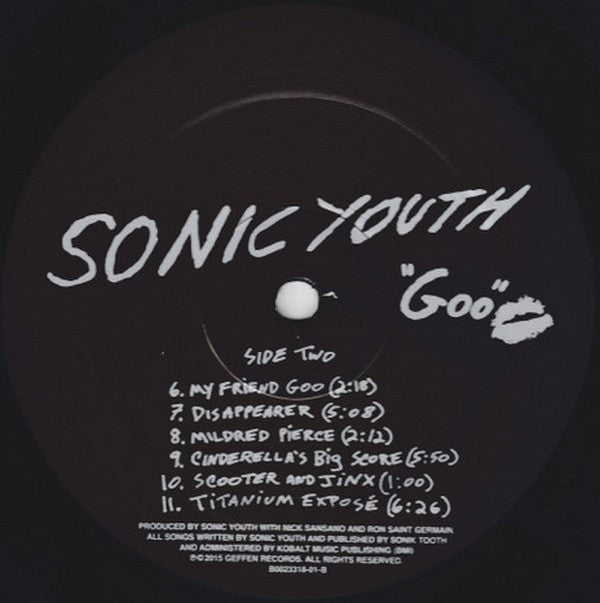 Sonic Youth : Goo (LP, Album, RE, RM)