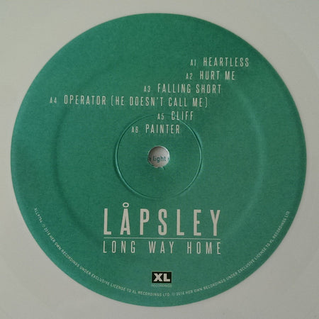 Låpsley : Long Way Home (LP, Album, Club, Whi)