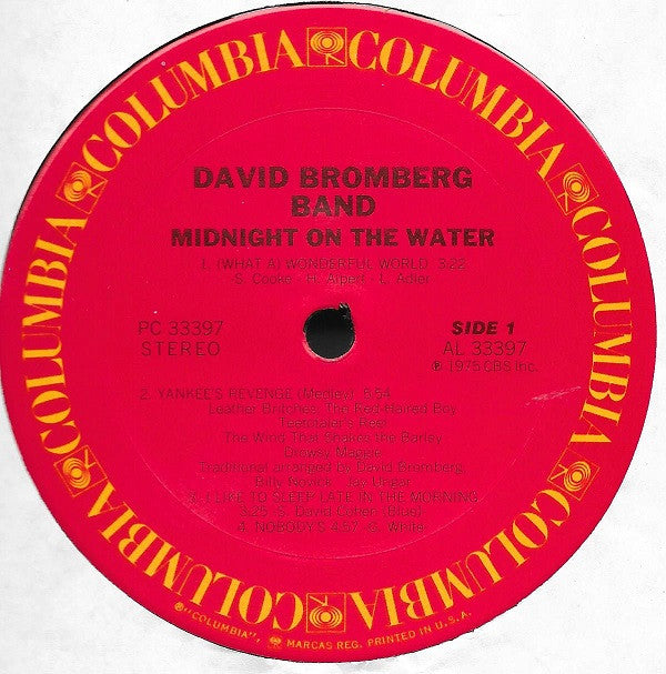 David Bromberg Band : Midnight On The Water (LP, Album)