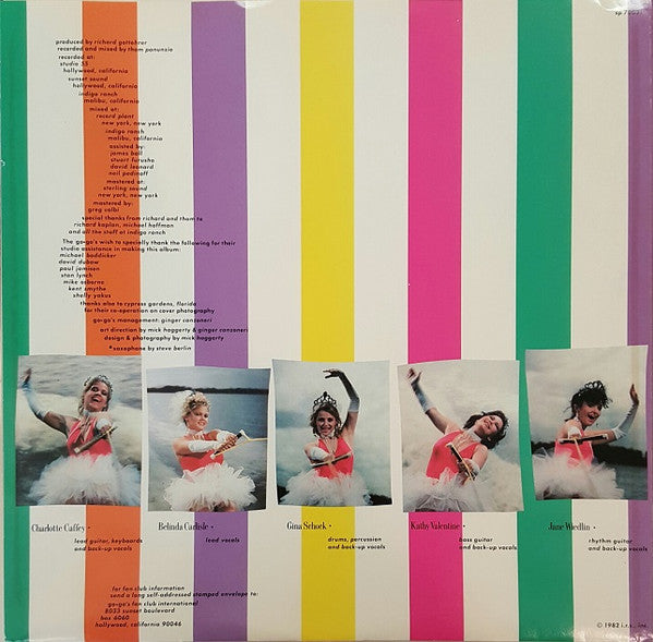 Go-Go's : Vacation (LP, Album, Ind)