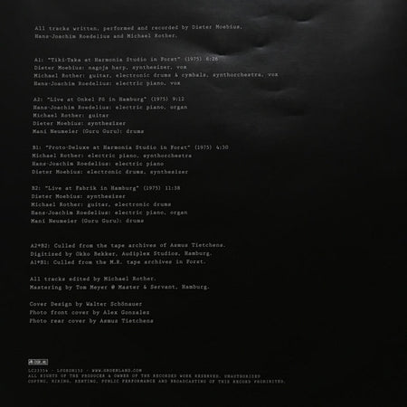Harmonia : Documents 1975 (LP, Album)