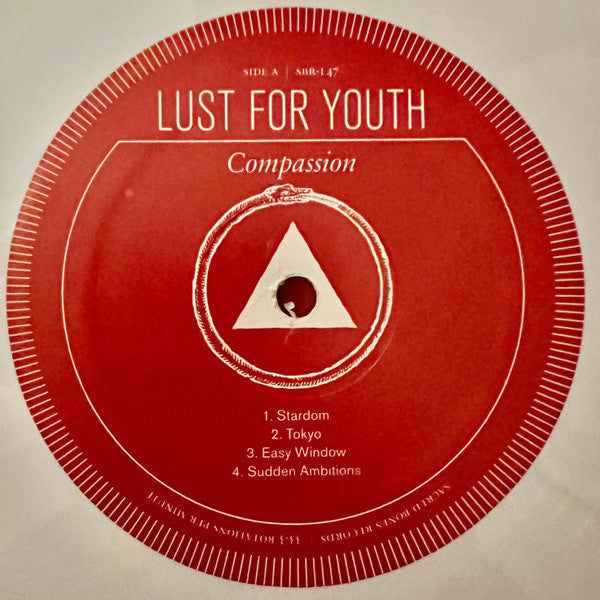 Lust For Youth : Compassion (LP, Album, Ltd, Whi)